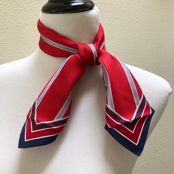 Audrey Talbott Accessories - Audrey Talbott Silk Scarf AMR American Airlines Nw